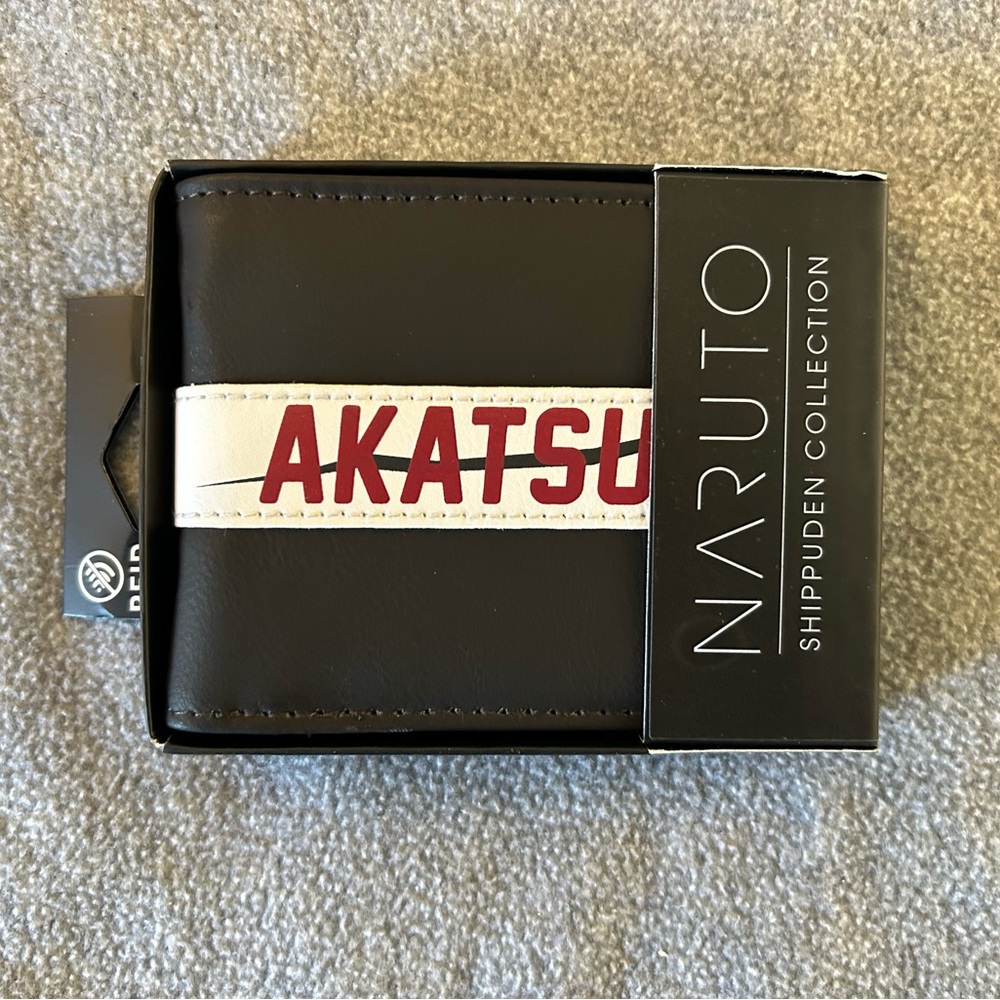 Bioworld Naruto Akatsuki Bifold Wallet